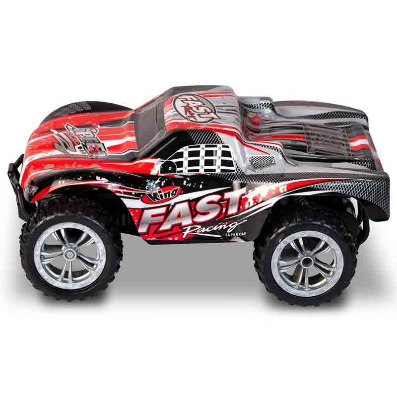 Kipa Off Roader HIGH Speed Drifting Car 15 KMH High Speed 1:18 Scale Rowdy Rodie Racing Car Toy Red Color for Kids