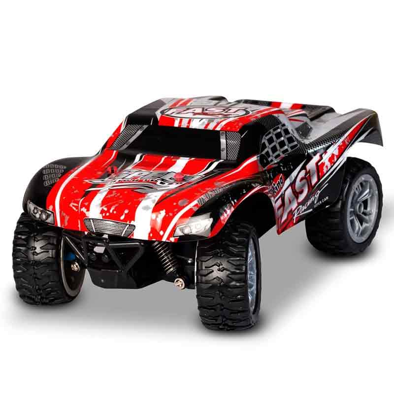 Kipa Off Roader HIGH Speed Drifting Car 15 KMH High Speed 1:18 Scale Rowdy Rodie Racing Car Toy Red Color for Kids