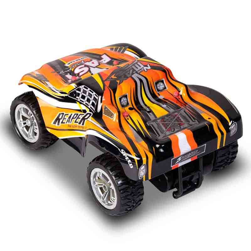 Kipa Off Roader HIGH Speed Drifting Car 15 KMH High Speed 1:18 Scale Rowdy Rodie Racing Car Toy Orange Color for Kids