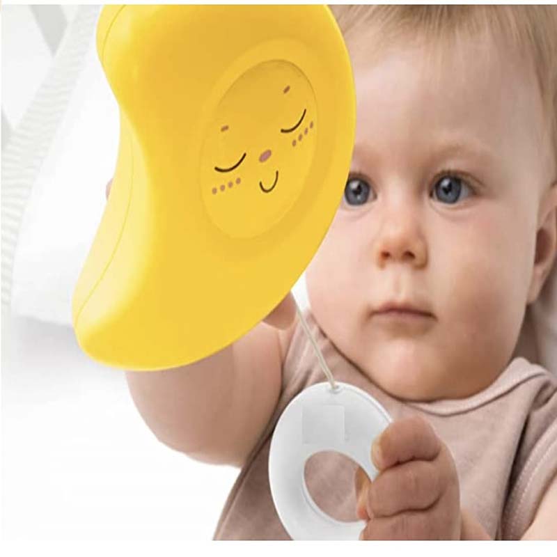 Kipa Melodious Yellow Moon Musical Cot Toys with Soft Rounded Shapes for New Born Babies  Edit
