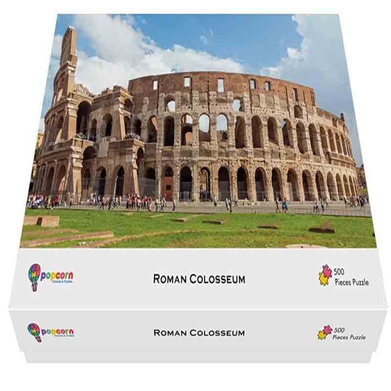 Roman Colosseum Jigsaw Puzzle Games Educational & Learning Puzzle Toys for Kids 500 Piece