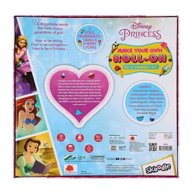Disney Princess My Roll-on Making Lab Learning & Educational DIY Activity Toy Kit for Kids Age 6+ Years