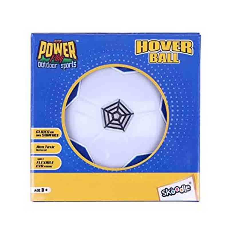 Skoodle Hover Football Soccer Air Kick Football Floating Hover Ball Pro Original Made in India Indoor Fun Toy Blue Color for Kids Boys Girls