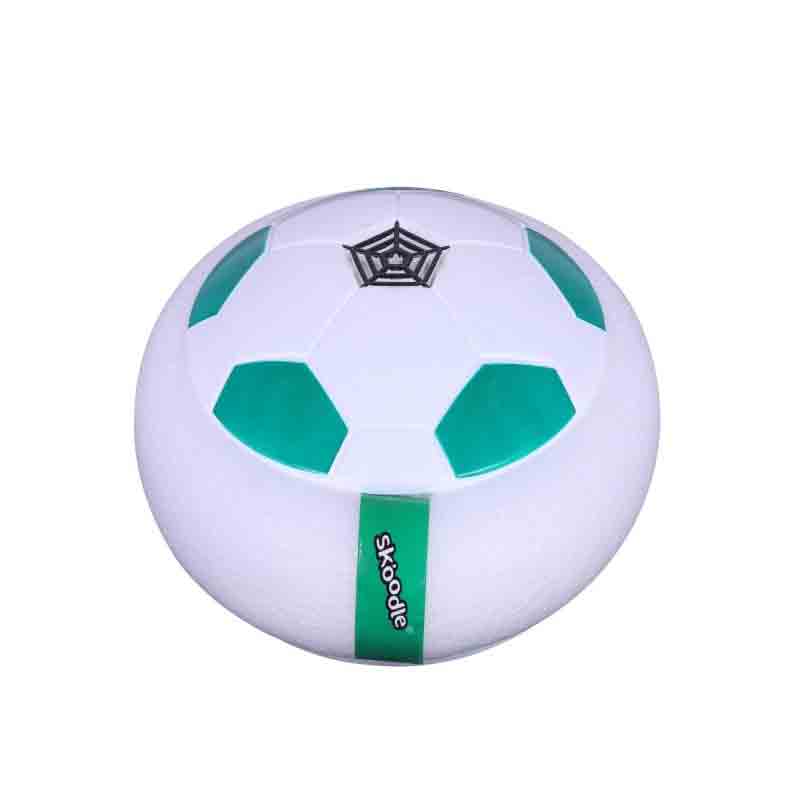 Skoodle Hover Football Soccer Air Kick Football Floating Hover Ball Pro Original Made in India Indoor Fun Toy Green Color for Kids Boys Girls