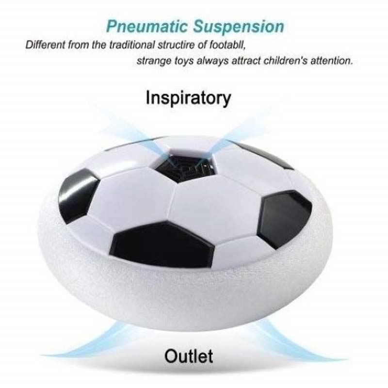 Kipa Hover Football Soccer Air Football Floating Hover Ball Pro Original Made in India Indoor Fun Toy Ice Blue Color for Kids
