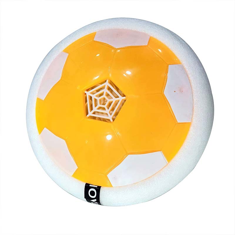 Kipa Hover Football Soccer Air Football Floating Hover Ball Pro Original Made in India Indoor Fun Toy Yellow Color for Kids