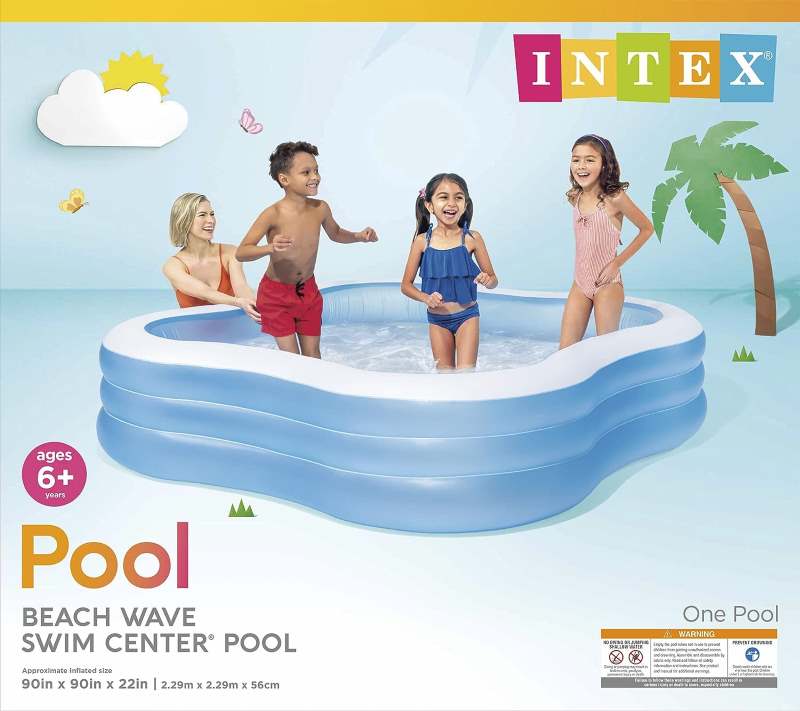 Intex - 57495EP Swim Center Family Pool (Multicolor)