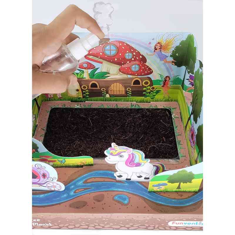 Funvention Magic Garden Sprinkler Irrigation DIY STEM Learning Kit for Kids for 5-12 Years