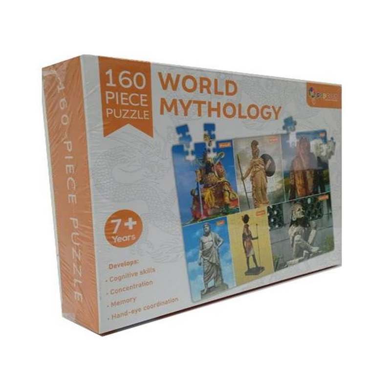 Braintastic World Mythology Learning & Educational 160 Pcs Jigsaw Puzzle Toys for Kids 7-15 Years