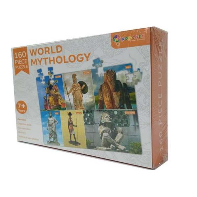 Braintastic World Mythology Learning & Educational 160 Pcs Jigsaw Puzzle Toys for Kids 7-15 Years