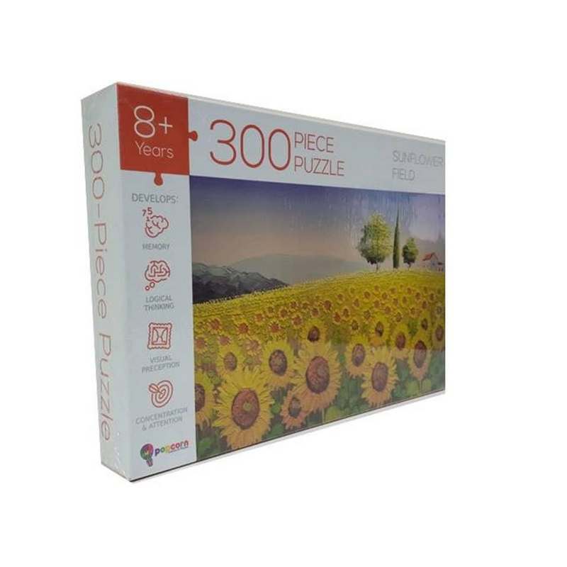 Braintastic Sunflower Field Learning & Educational 300 Pcs Jigsaw Puzzle Toys for Kids 8-12 Years