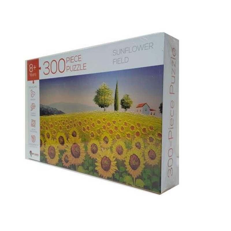 Braintastic Sunflower Field Learning & Educational 300 Pcs Jigsaw Puzzle Toys for Kids 8-12 Years