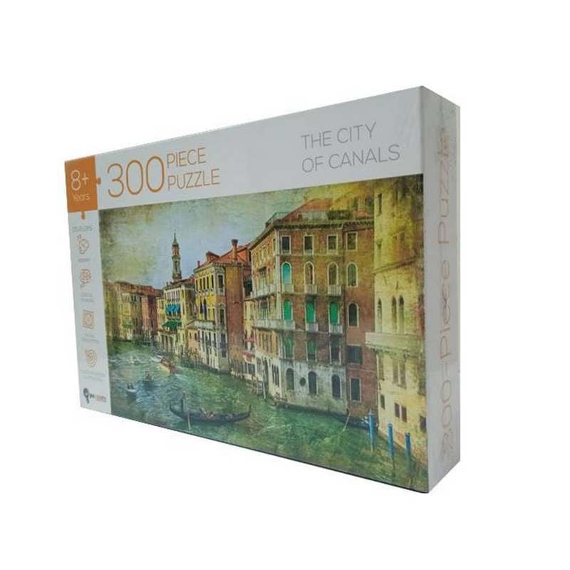 Braintastic The City of Canals Learning & Educational 300 Pcs Jigsaw Puzzle Toys for Kids 8-12 Years