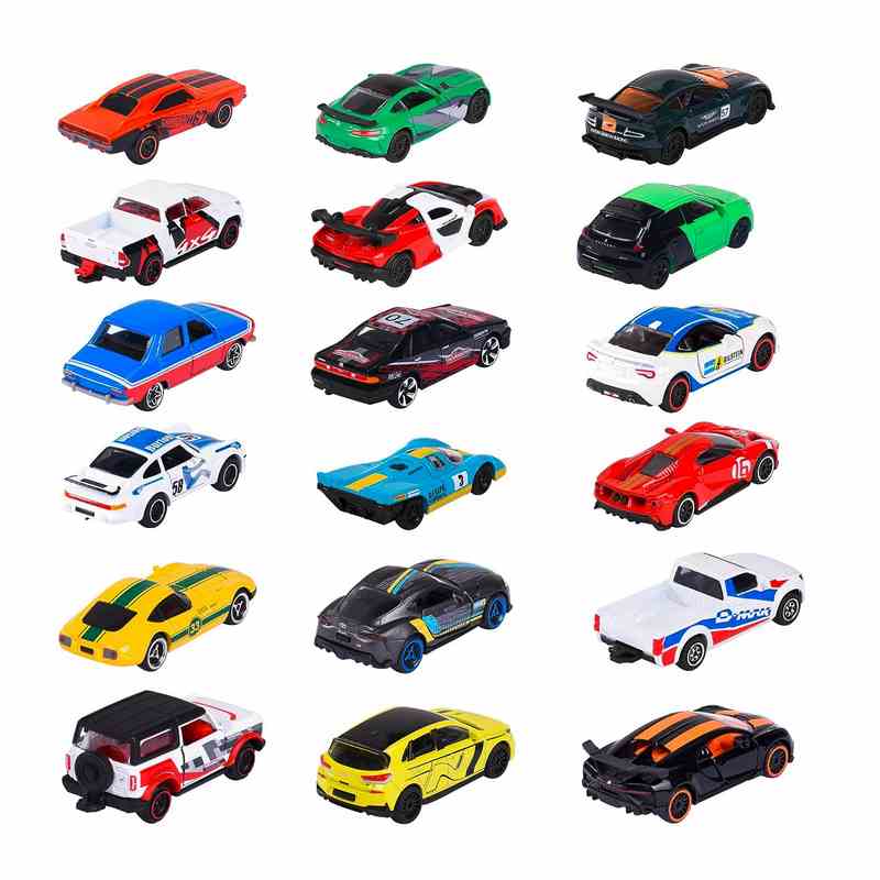 Majorette Racing Diecast Cars Assorted 12 For kids 3-9 Years