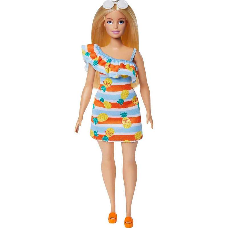 Barbie Doll,Kids Toys,Loves The Ocean Blonde Doll,Doll Body Recycled Plastics,Summer Clothes&Accessories For Kids Girls 3-12 Years