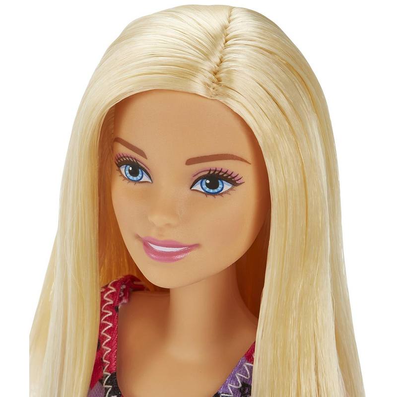 Barbie Doll Multi Color with a floral print and touches of pink For Kids Girls 3-12 Years