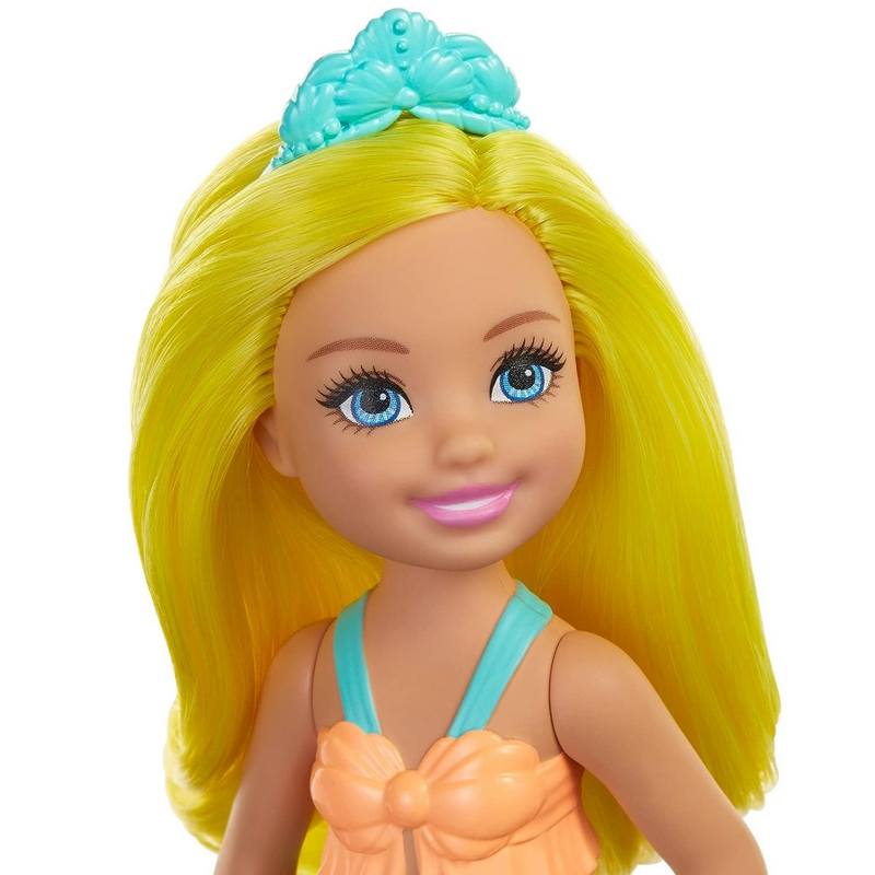 Barbie Chelsea Mermaid 3 dream top with their vibrant hair and tails For Kids Girls 3-12 Years