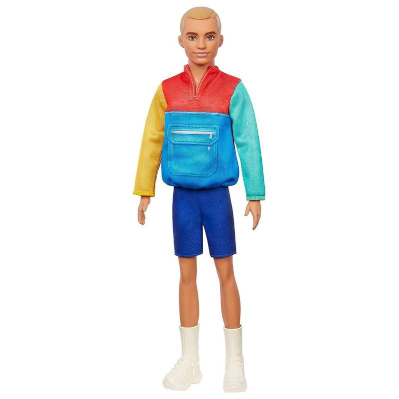 Barbie Ken Fashionistas Doll stay cool with trendy looks For Kids 3-12 Years