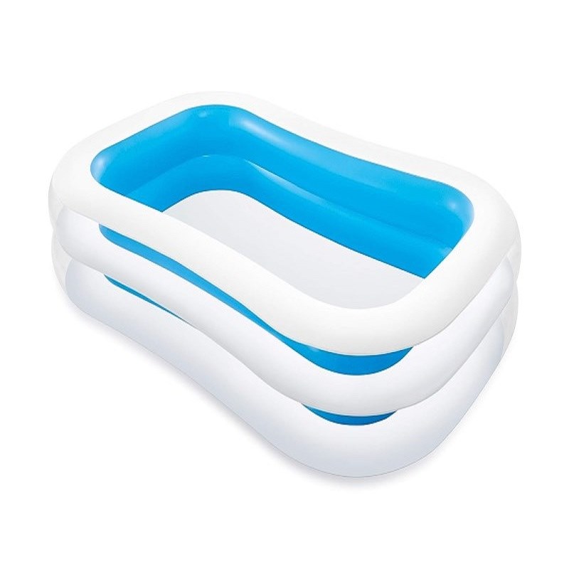 Intex Swim Centre Inflatable Family Swimming Pool, Multicolour, Vinyl