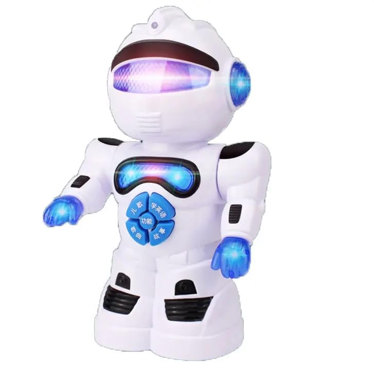 Intelligent Robot Learning Machine Dancing Toy with Lights & Music for Kid