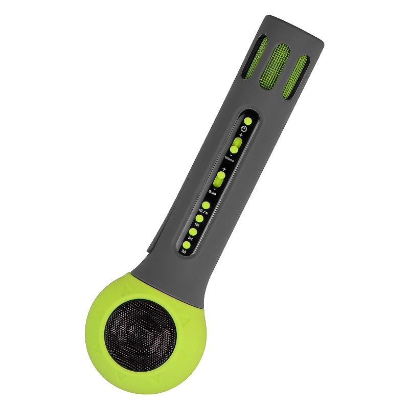 ZEBRONICS Zeb-Fun 3 W Karaoke Mic Comes with Bluetooth Supporting Speaker, mSD Card, AUX and Media Control(Green)