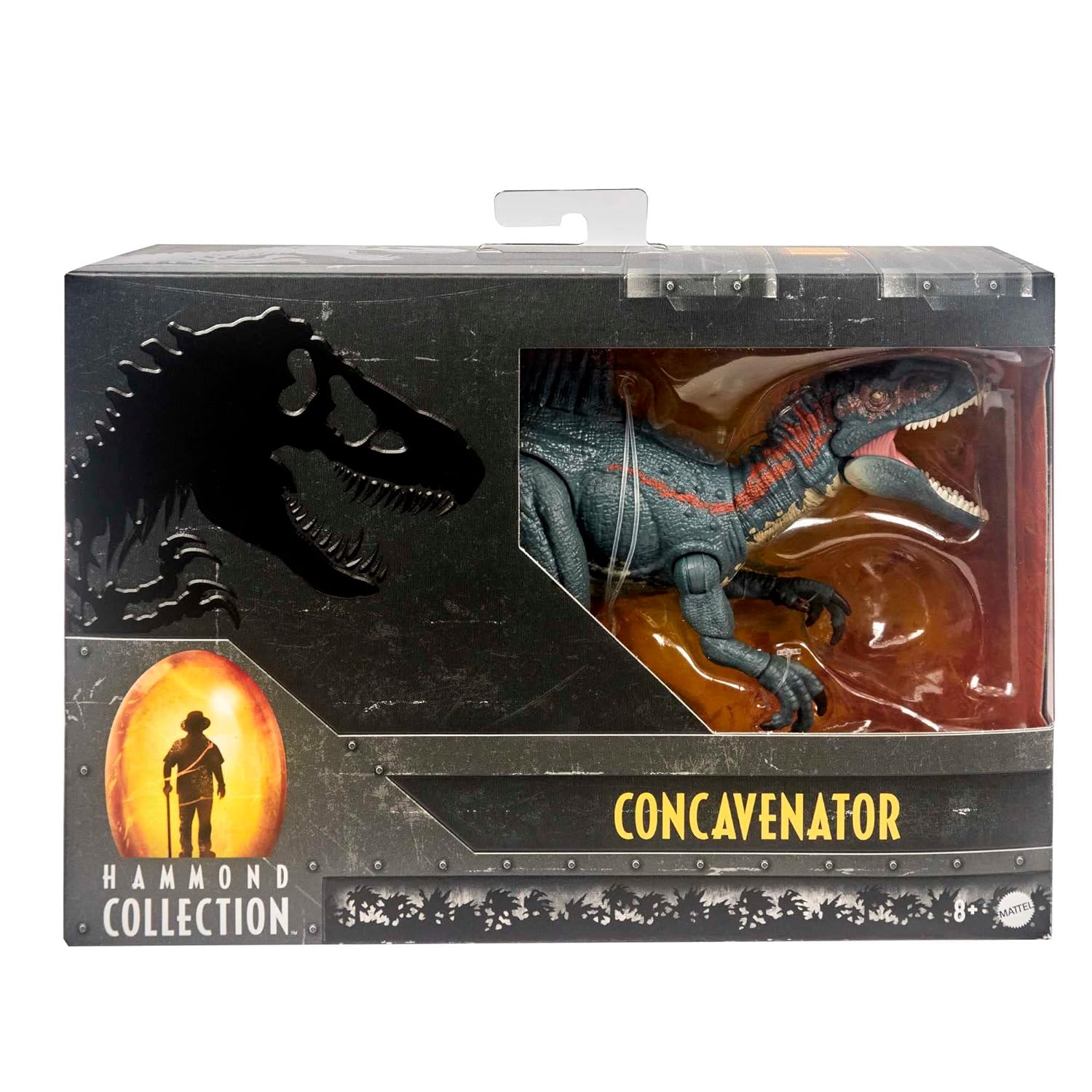 Jurassic World Hammond Collection Dinosaurs, Premium Look & Finishes, Medium Size Figures Approx 12 in Long with Approx 20 Articulations & Authentic Detail, Gift Ages 8 Years & Older