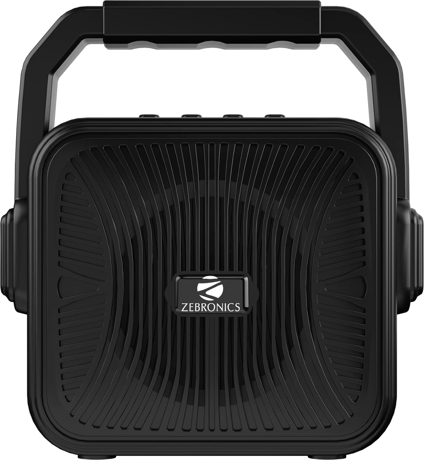 ZEBRONICS Zeb-County 2 Portable Wireless Speaker Supporting Bluetooth v5.0, FM Radio, Call Function, Built-in Rechargeable Battery, USB/Micro SD Card Slot, 3.5mm AUX Input, TWS (Black)
