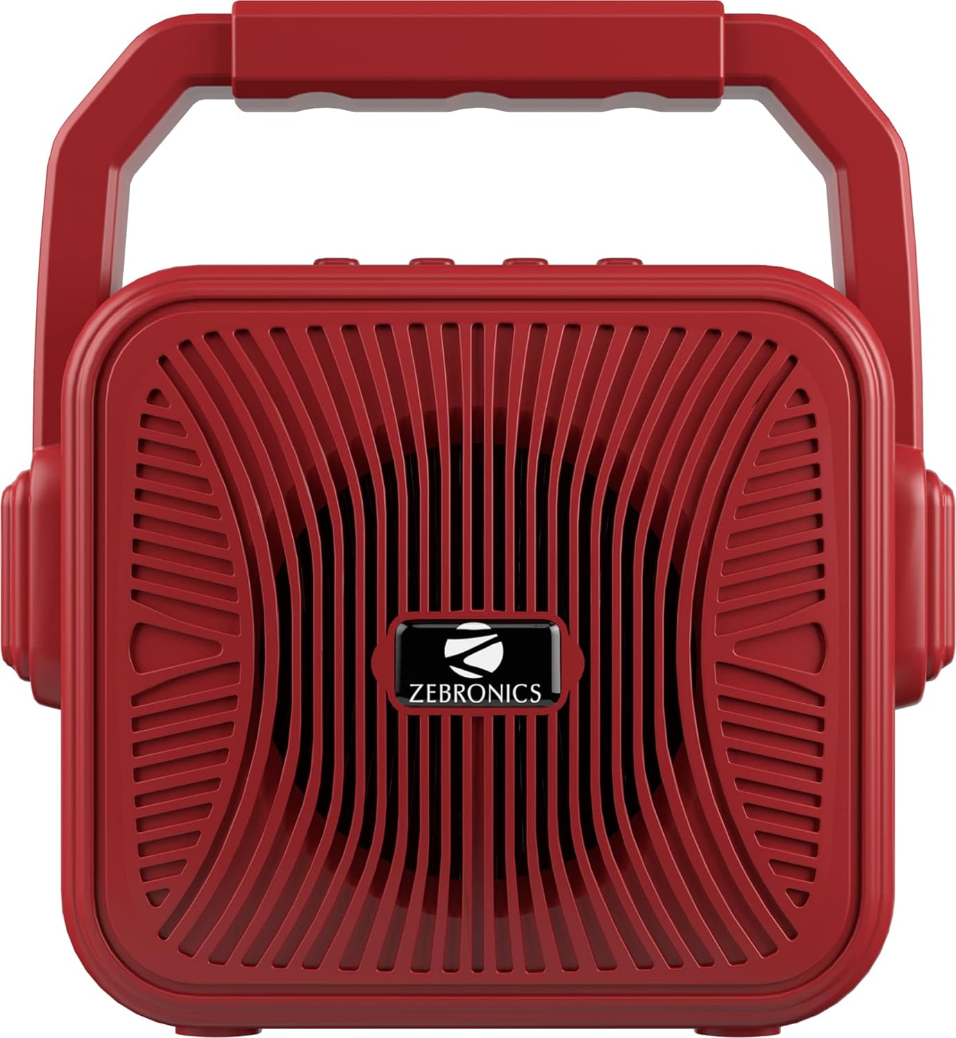 ZEBRONICS Zeb-County 2 Portable Wireless Speaker Supporting Bluetooth v5.0, FM Radio, Call Function, Built-in Rechargeable Battery, USB/Micro SD Card Slot, 3.5mm AUX Input, TWS (Red)