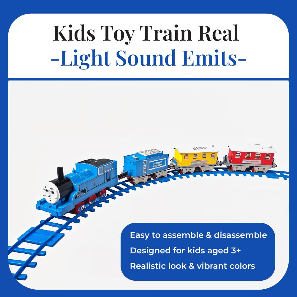 Braintastic Smok Train Toy Set with Sound and Music (Tomas Train)