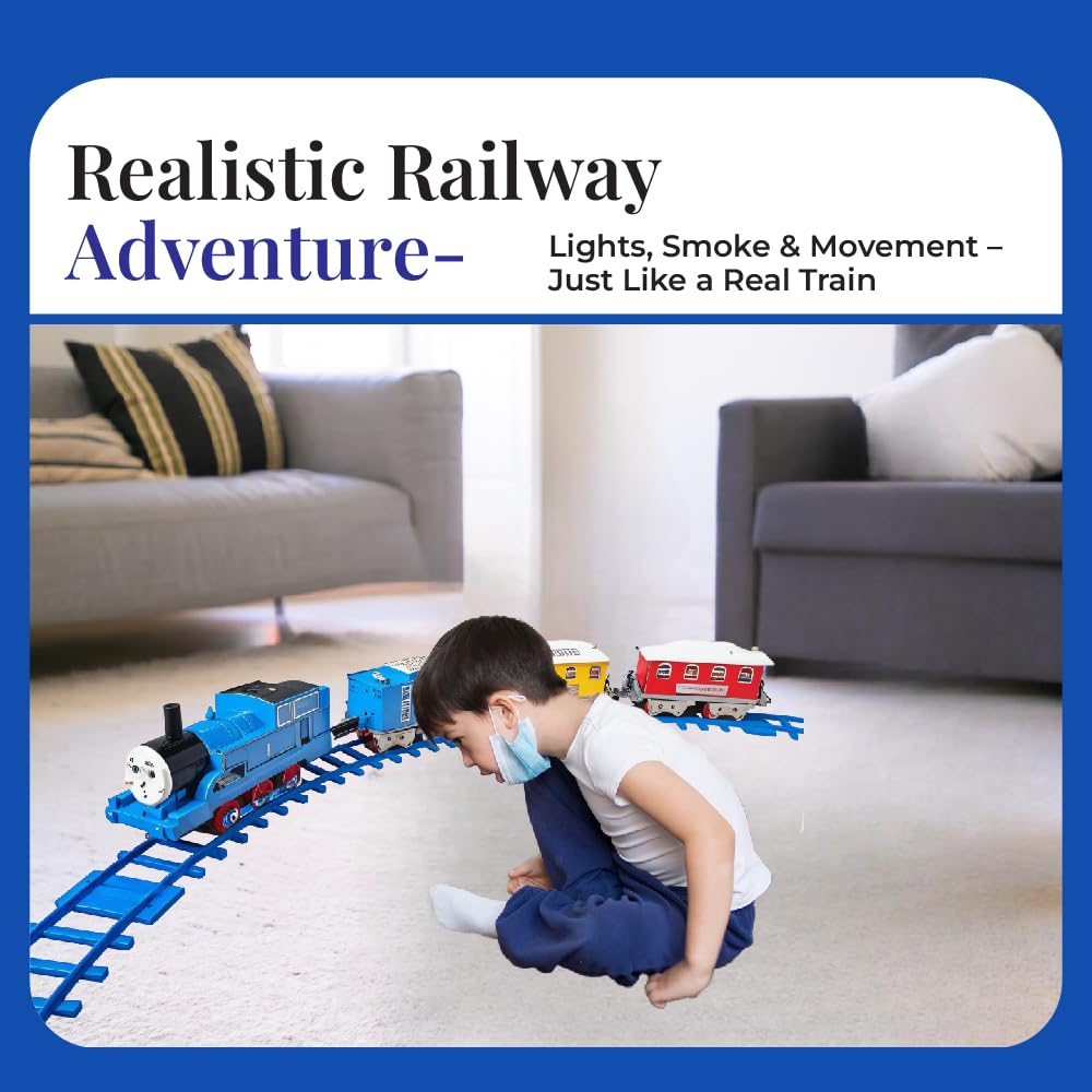 Braintastic Smok Train Toy Set with Sound and Music (Tomas Train)