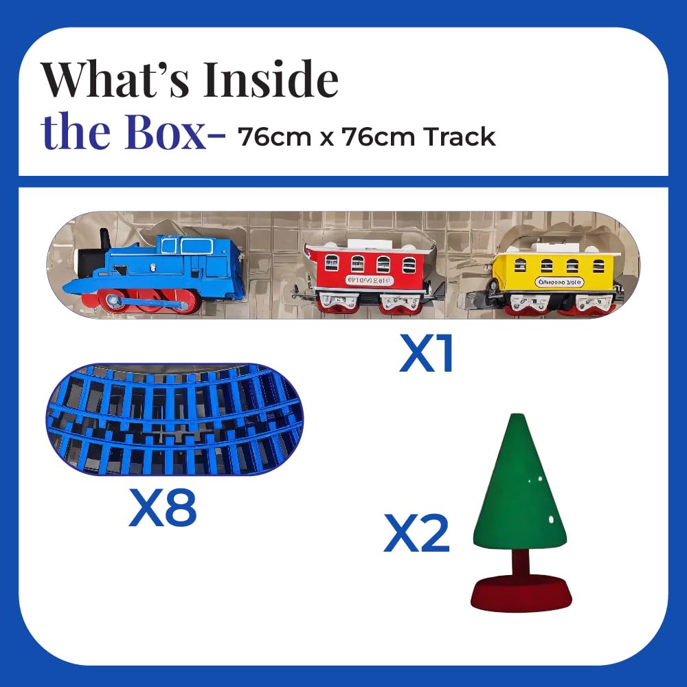 Braintastic Smok Train Toy Set with Sound and Music (Tomas Train)