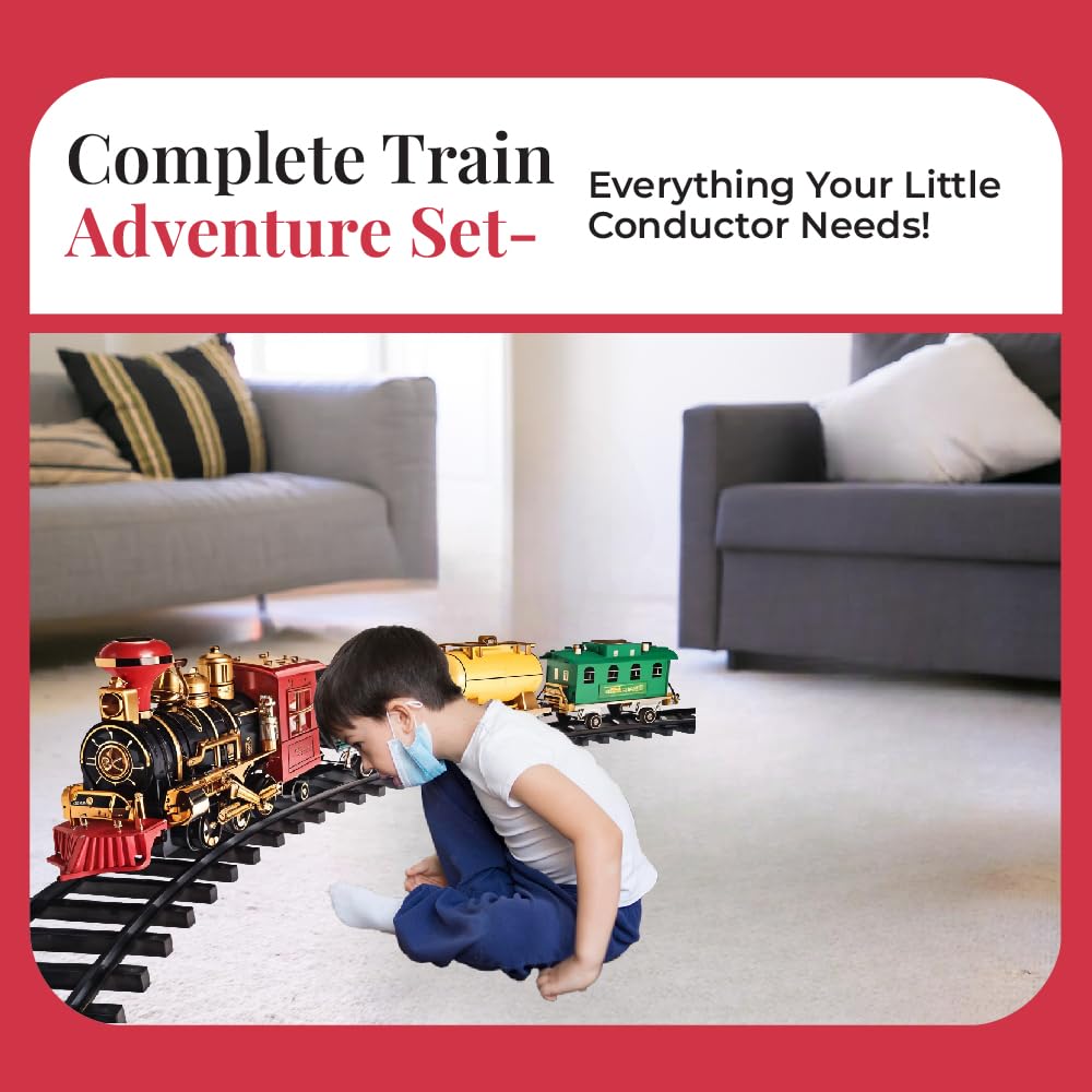 Braintastic Smok Train Toy Set with Sound and Music (CHOOCHOO Train)