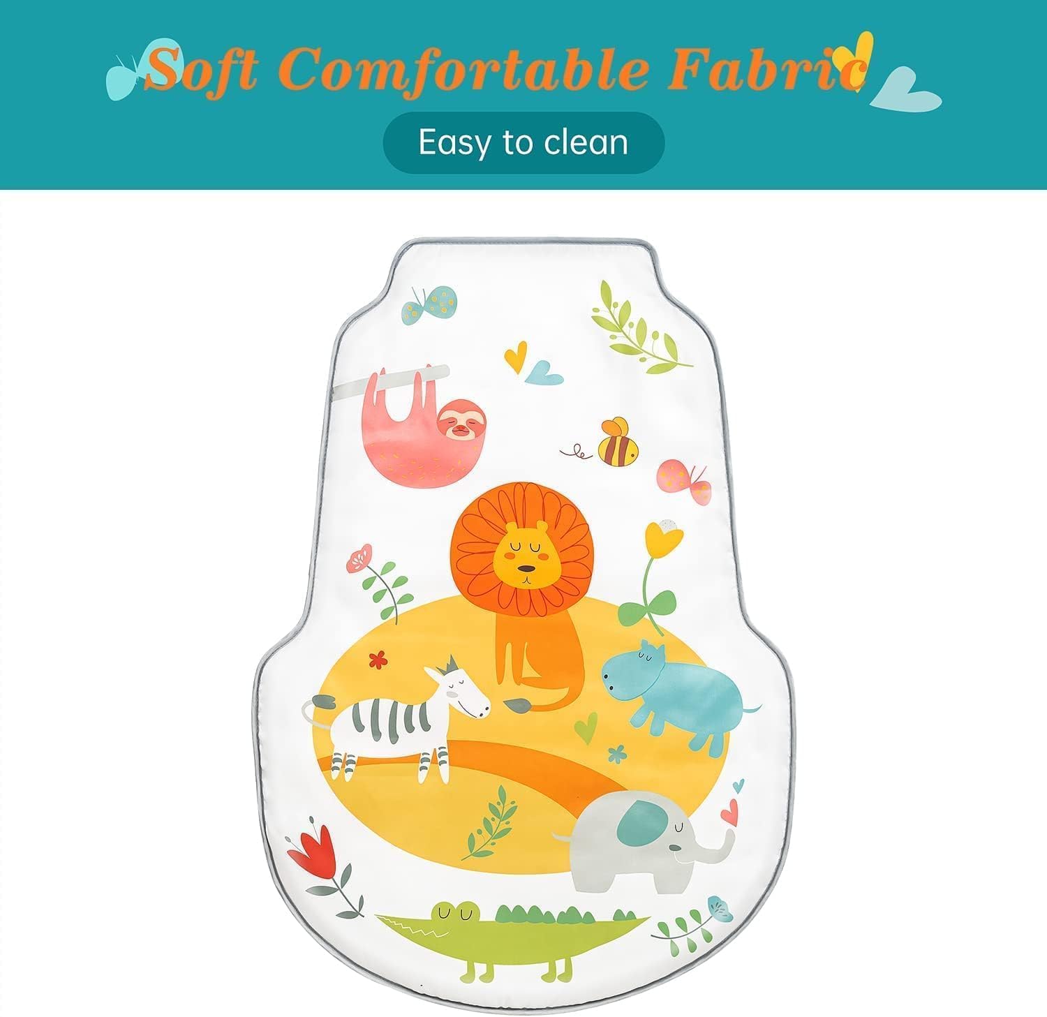 Braintastic Baby Play Mat with Bluetooth Piano – Musical Kick Keyboard Gym Mat with Hanging Toys for Newborns & Toddlers 0–36 Months