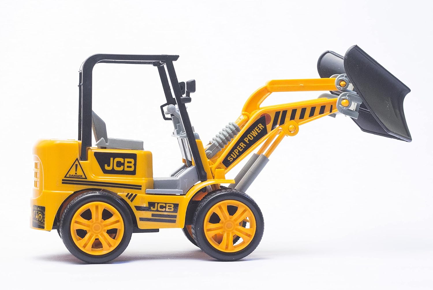 Braintastic Friction Powered Bulldozer Toy for Kids – Push and Go Plastic Construction Vehicle | Birthday Gift Toy & Home Decoration (Pack of 1)