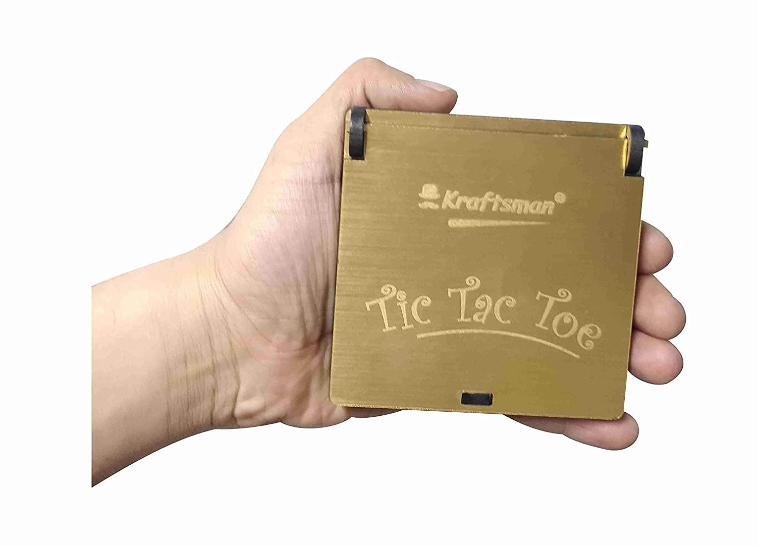 Braintastic Wooden TIC TAC Toe Puzzle Travel Board Game Learning & Creative Educational Intelligence Brain Games for Kids (Pack of PO24)