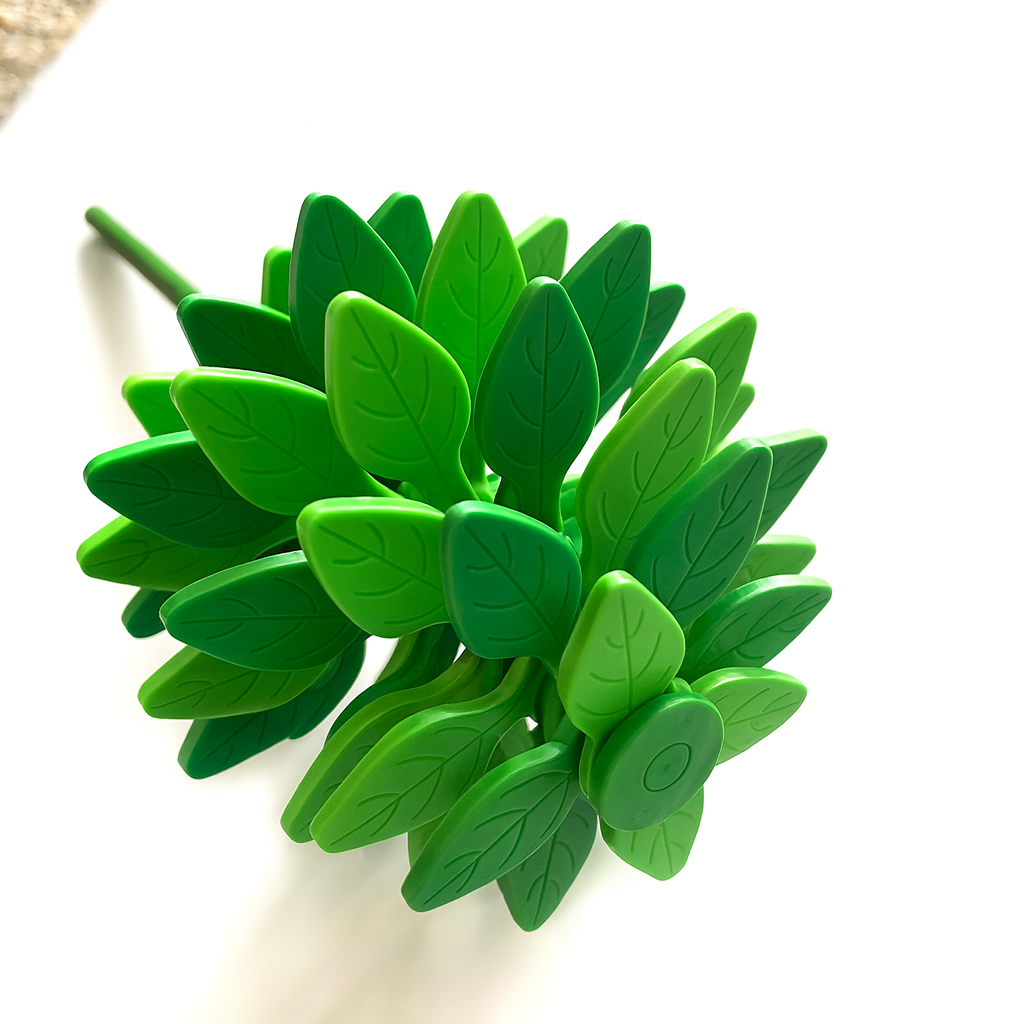 Braintastic Spinning Christmas Candy Tree Toy for Kids | Lollipop Hand Spinner | Rotating Leaf Fidget Toy– Green (PO1)