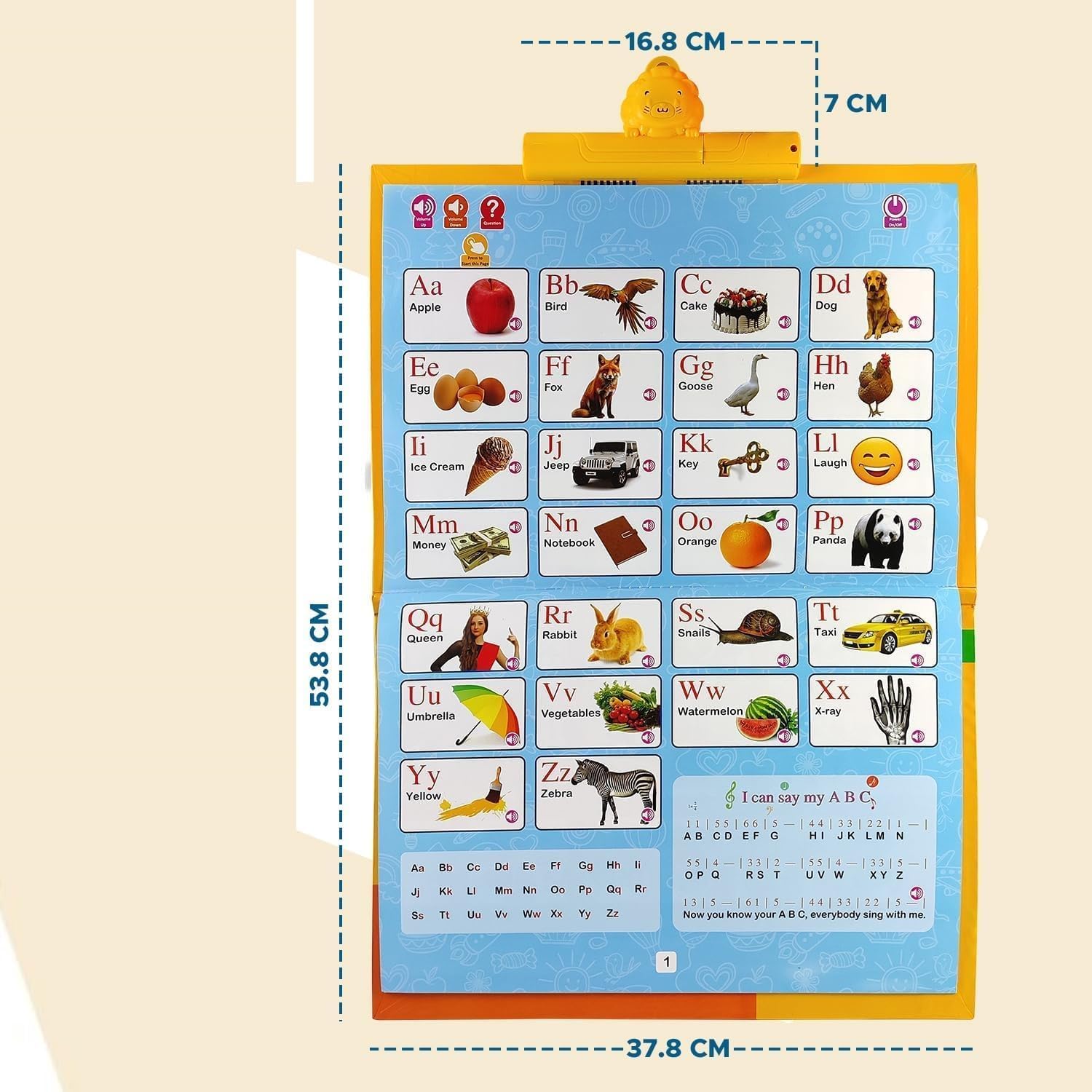 Braintastic Click to Read Interactive Learning Book for Kids | Talking Study Book with Sound Buttons | Early Education Toy for Toddlers & Preschoolers (3+ Years)
