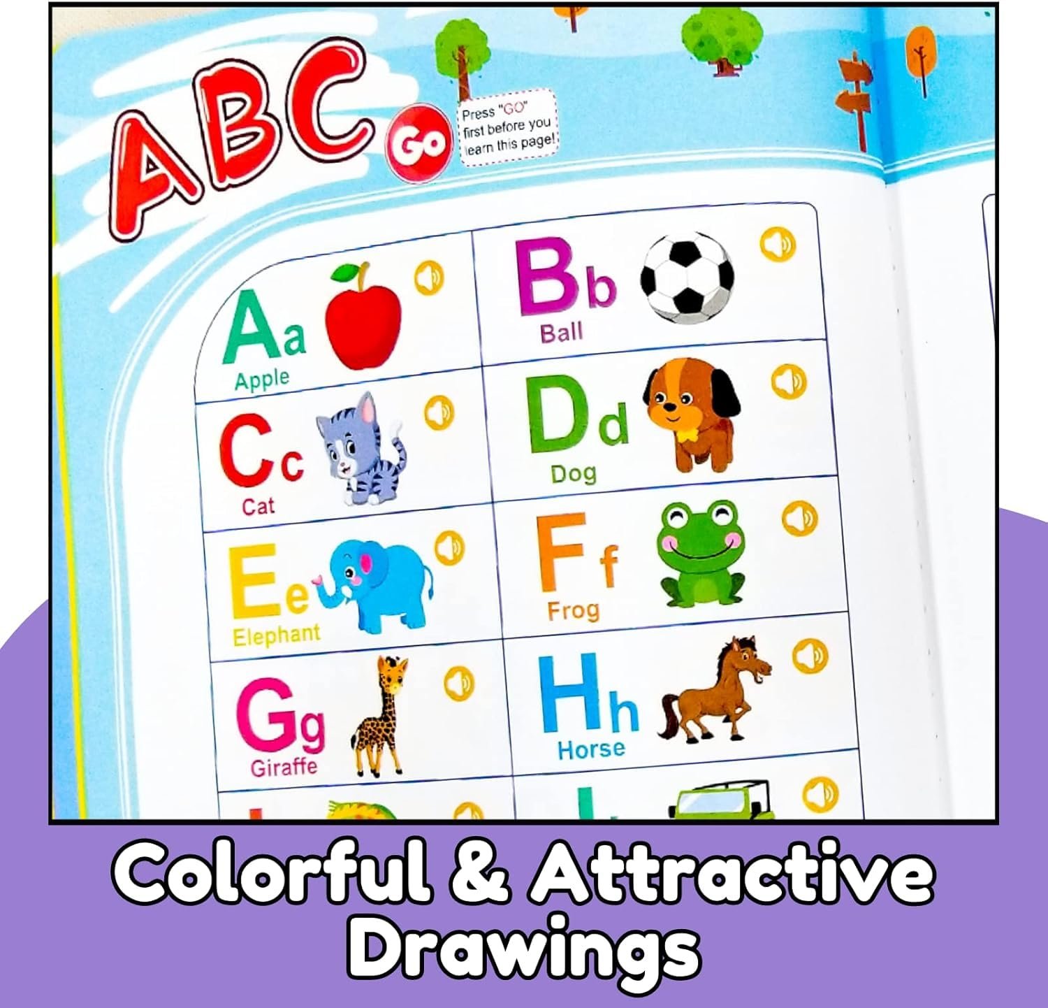 Braintastic English Words Sound Book for Kids | 13 Learning Themes, 300+ Words | Interactive Talking & Musical Educational Book for Toddlers 3+ Years (English Word Sound Book)