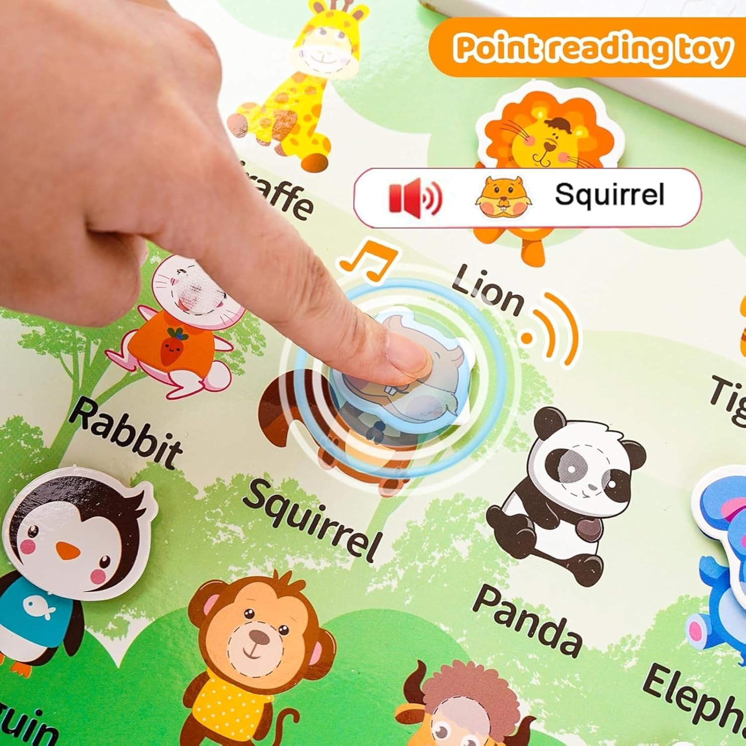 Braintastic DIY Point Reading Toys for Kids | Interactive Talking Flash Cards | Early Learning Educational Toy for Toddlers (Fruits Theme) | 3+ Years