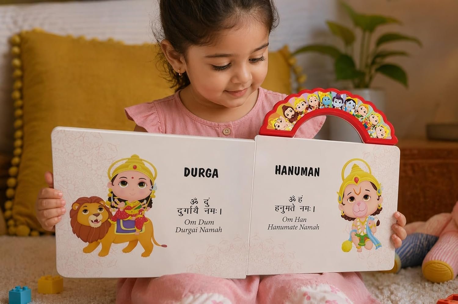Braintastic Kids Shlokas & Mantras Sound Book with Audio, Hindu Devotional Learning Book for Children, Interactive Musical Book for Early Learning(My Blessed Sound Book)