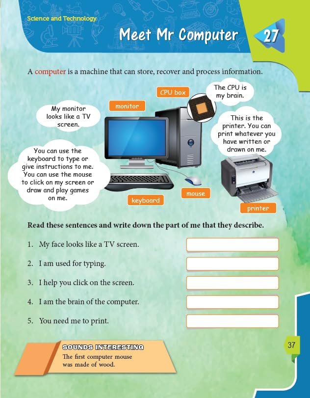 Macmillan GK Star – 1 | General Knowledge Book for Class 1 | GK Book for Kids Age 4-8 Years Old