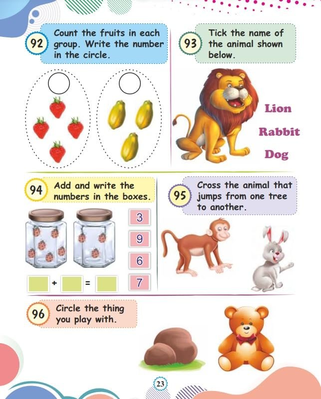 250 Brain Puzzles Book - Brain Booster Activity Book for Kids 3 - 5 Years Old (English)
