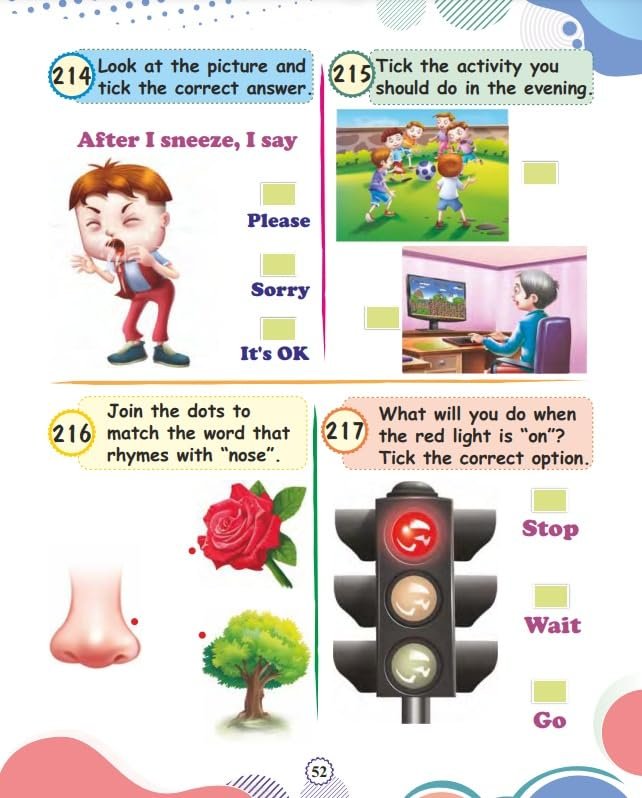250 Brain Puzzles Book - Brain Booster Activity Book for Kids 3 - 5 Years Old (English)